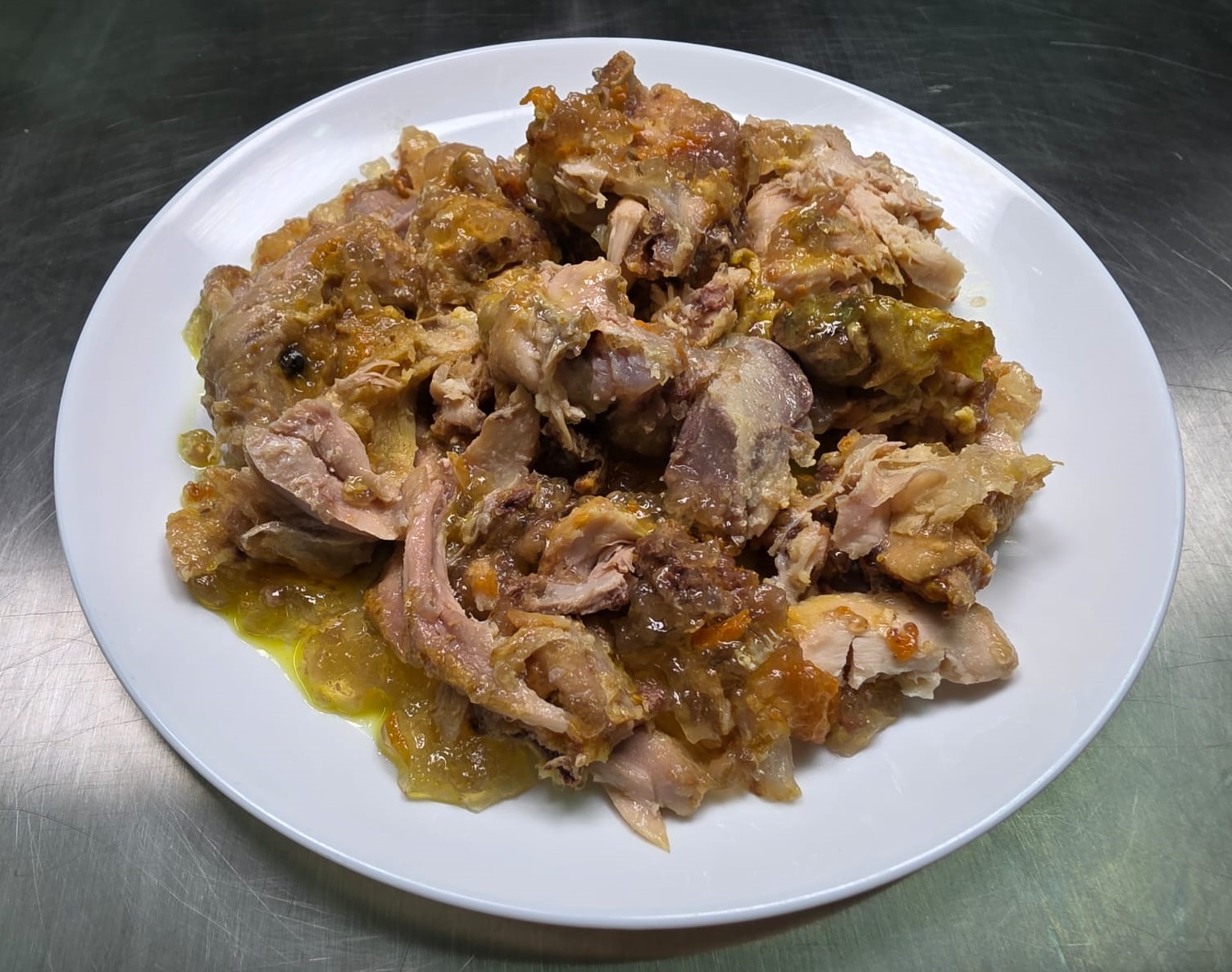 Курятина тушкована скло банка 0,5 л.